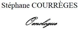 Oenologue Stéphane Courrèges LOGO