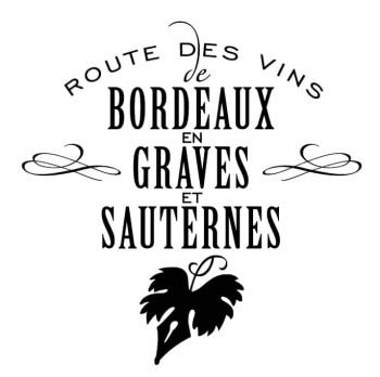 LOGO G&S MINIMAL ROUTE DES VINS DE BORDEAUX EN GRAVES ET SAUTERNES logo